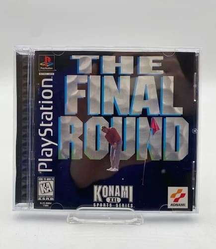 The Final Round Playstation 1 PS1 Game Konami XXL Sports Series Used Complete