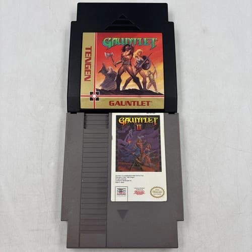 Tengen Gauntlet - Gauntlet 2 (Nintendo Entertainment System, 1990) NES Tested