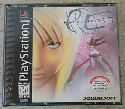 Parasite Eve (Sony PlayStation 1 1998) PS1 Clean Black Label * Read * Ships Free