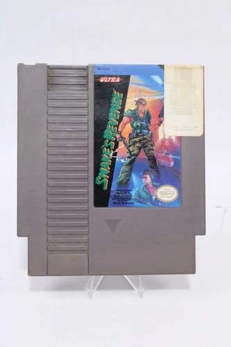 Snakes Revenge Nintendo NES Game Cartridge Konami Tested Authentic Works