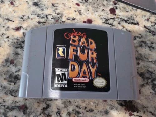 Conker's Bad Fur Day N64 Authentic Nintendo 64 TESTED WORKS GREAT