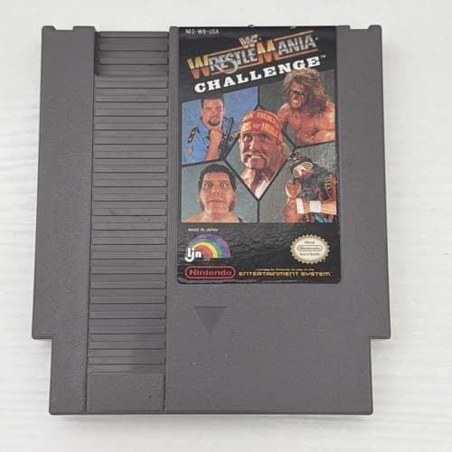 WWF Wrestlemania Challenge Nintendo NES Tested And Working Cartridge Only