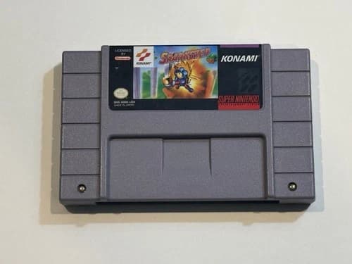 Sparkster (Super Nintendo SNES, 1994) Game Cartridge - Tested