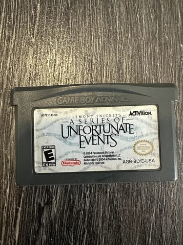 Lemony Snicket's A Series of Unfortunate Events (Nintendo Game Boy Advance)
