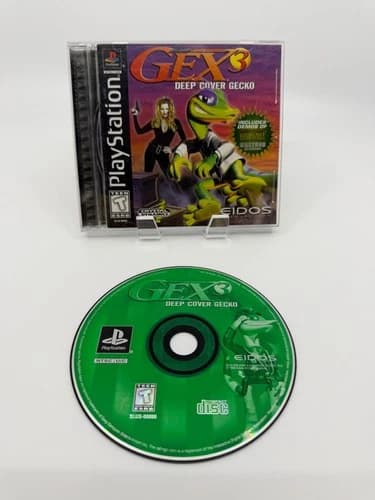 Gex 3: Deep Cover Gecko Playstation 1 PS1 CIB