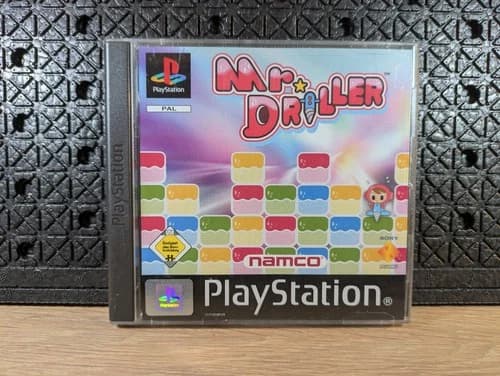 Mr. Driller (Sony PlayStation) - CIB PS1 PSone Complete Collectors Condition