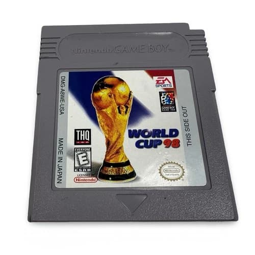 World Cup 98 Nintendo Game Boy DMG-A8WE-USA Soccer THQ EA Sports Cartridge Only