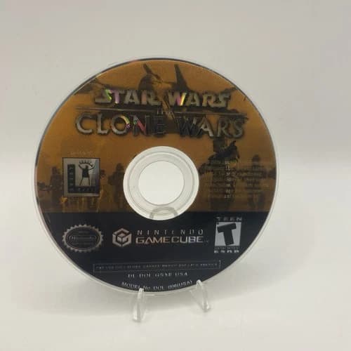 Star Wars The Clone Wars Nintendo GameCube Loose Disc Only Tested Works