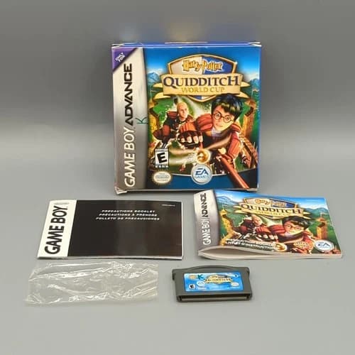 Harry Potter: Quidditch World Cup (Game Boy Advance GBA) CIB Complete in Box