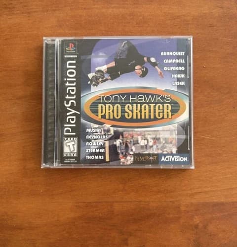 Tony Hawk's Pro Skater (PlayStation 1, Ps1) Excellent CIB Complete w/ Reg