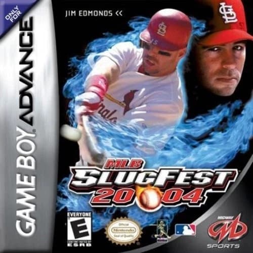 MLB SlugFest 20-04 - Game Boy Advance GBA Game