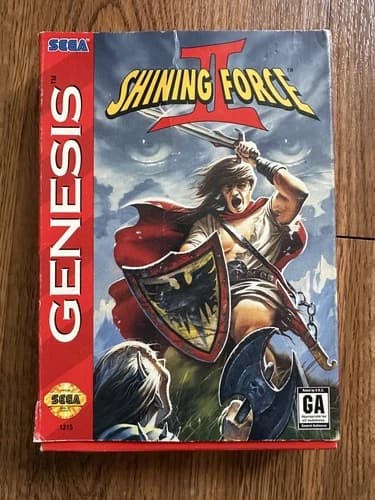 Shining Force II (Sega Genesis, 1994) CIB! Authentic! Rare!