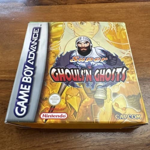 Super Ghouls N Ghosts - CIB - GBA - Nintendo Gameboy Advance
