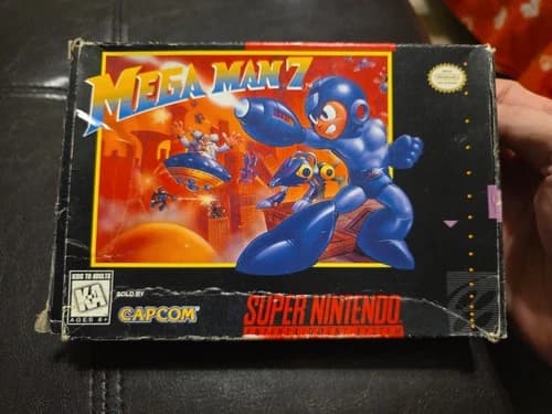 Mega Man 7 Super Nintendo Game by Capcom
