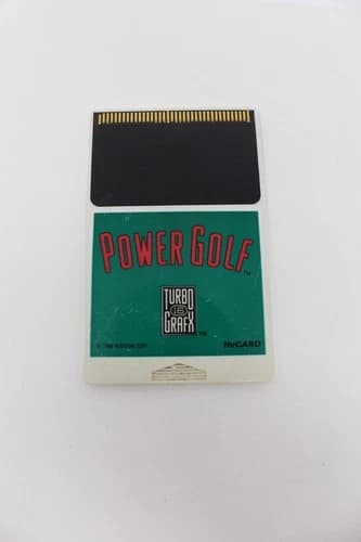TurboGrafx-16 HuCard Power Golf HuCard Only Tested Working