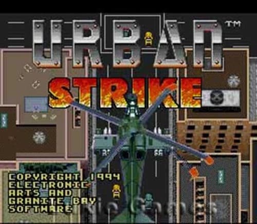 Urban Strike - SNES Super Nintendo Game