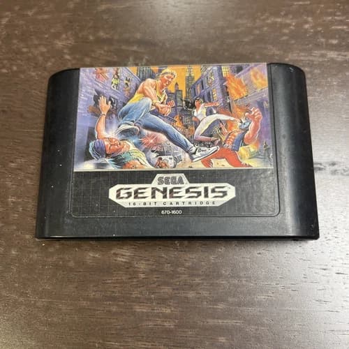 Streets of Rage (Sega Genesis, 1991) Authentic, Tested & Working!