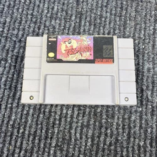 SNES game super Nintendo Taz-mania (H)