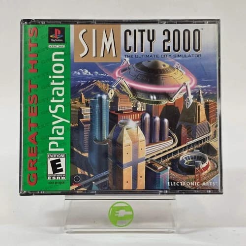 SimCity 2000 [Greatest Hits] (Sony PlayStation 1 PS1, 1996)