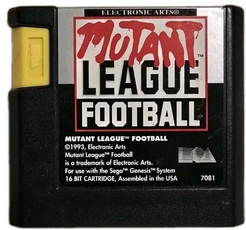 Mutant League Football - Sega Genesis Cart Only - Cleaned / *TESTED*