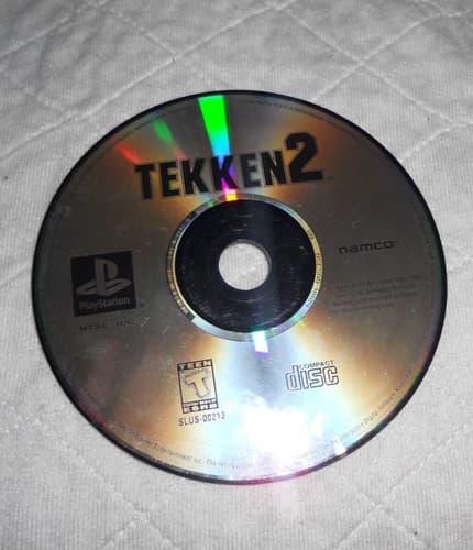 Tekken 2 PS1 Sony PlayStation DISC ONLY Tested