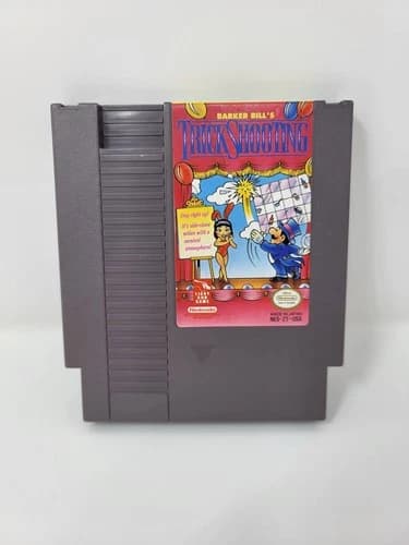 Barker Bill's Trick Shooting (Nintendo Entertainment System NES, 1990) TESTED