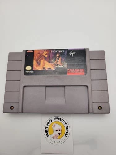THE LION KING (Super Nintendo Entertainment System SNES) Cartridge Only