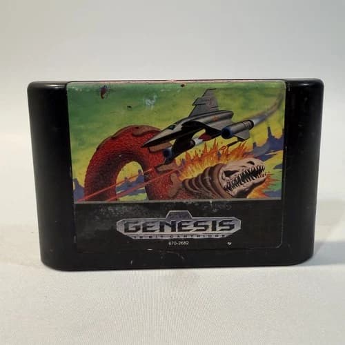 Bio Hazard Battle Sega Genesis Video Game Cartridge Sci Fi Shooter 16 Bit