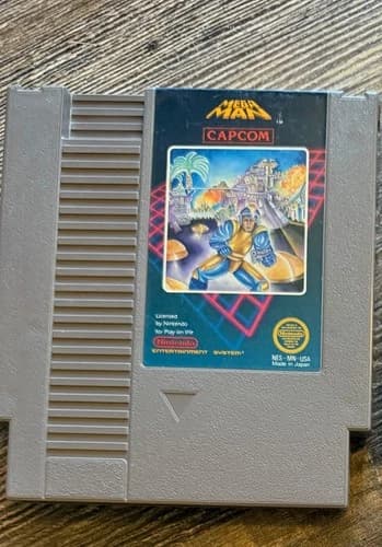 Mega Man Tested Working Authentic Cartridge (Nintendo NES, 1987)