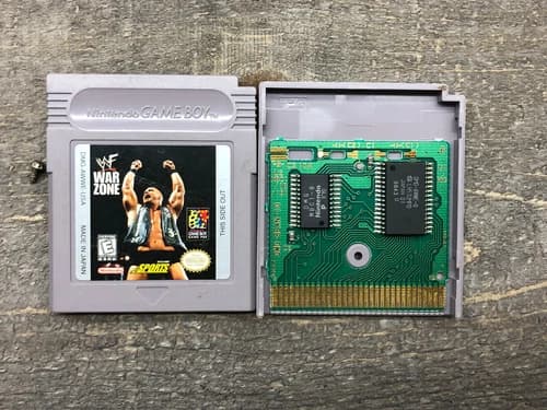 WWF War Zone (Nintendo Game Boy, 1998) Authentic -Cart Only