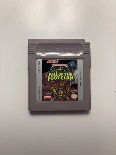 Teenage Mutant Ninja Turtles: Fall of the Foot Clan - Nintendo Gameboy
