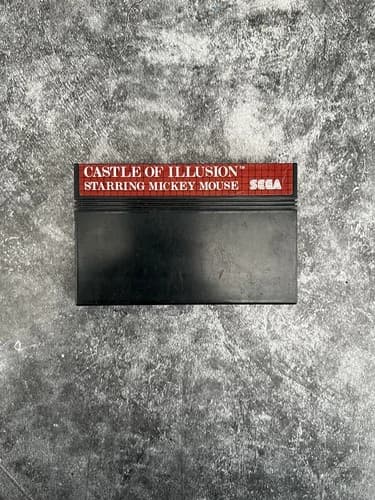 Sega Master System Game Castle of Illusion Starring Mickey Mouse Cartridge Only