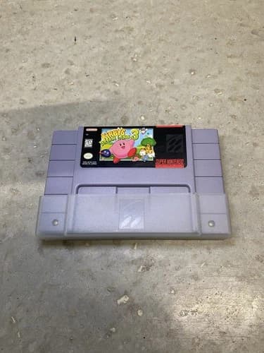 Kirby's Dream Land 3 (Super Nintendo SNES, 1998) Authentic Mint