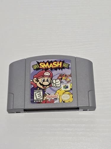 Super Smash Bros Nintendo 64 N64 Authentic Original Personally Owned Game