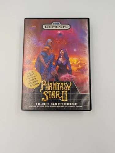 Phantasy Star II (Sega Genesis, 1990) CIB