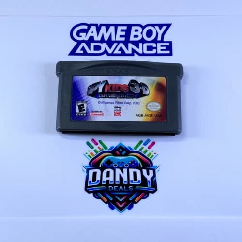 Spy Kids 3D Game Over GBA Authentic, Tested - GameBoy Advance