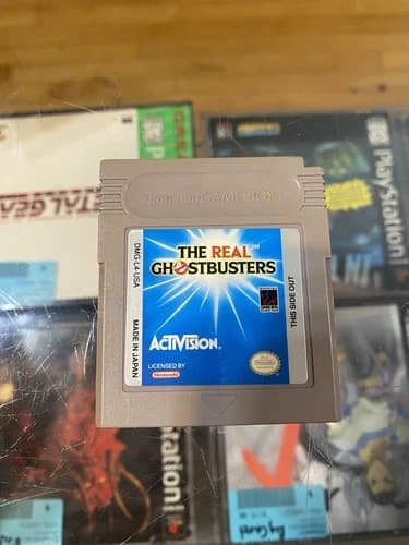 The Real Ghostbusters (Nintendo GameBoy, 1993) Cartridge Only AUTHENTIC TESTED!