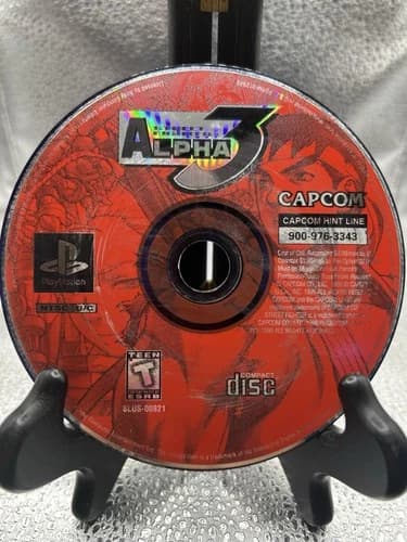 Street Fighter Alpha 3 Sony Playstation 1 PS1 Disc Only Tested