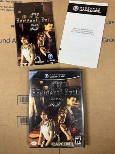 Resident Evil Zero 0 - Nintendo Gamecube - Complete/Tested (CIB)
