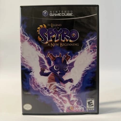 Legend of Spyro A New Beginning GameCube Nintendo Sierra Action Adventure Game