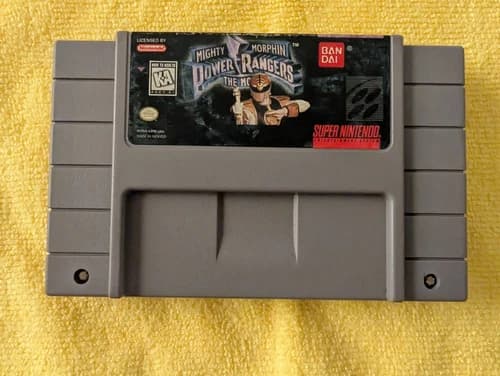 Mighty Morphin Power Rangers: The Movie (Super Nintendo SNES) Cart Only