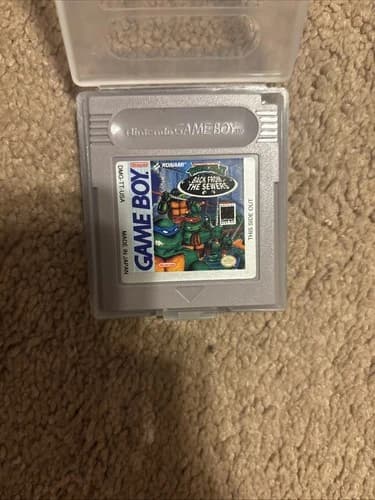 GameBoy Teenage Mutant Ninja Turtles 2: Back From the Sewers (1991) Tested
