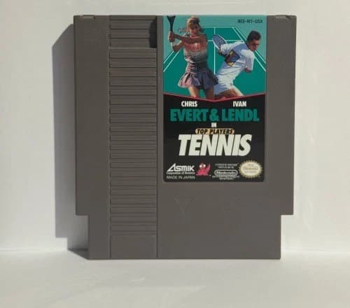 Top Players’ Tennis (NES, 1990) – Authentic Loose Cartridge – Tested & Working