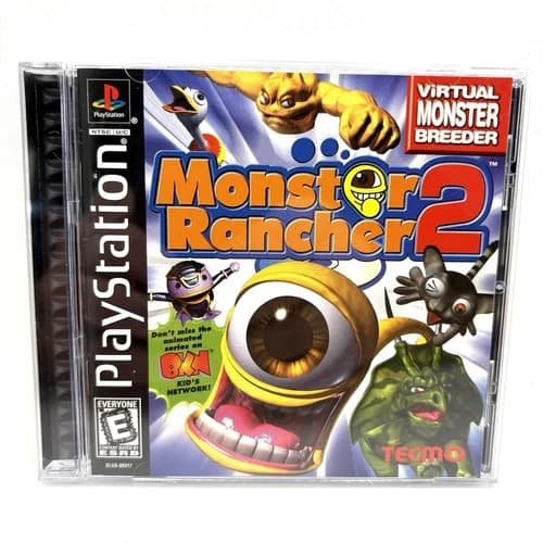 PS1 Monster Rancher 2 CIB Complete with Registration Sony PlayStation