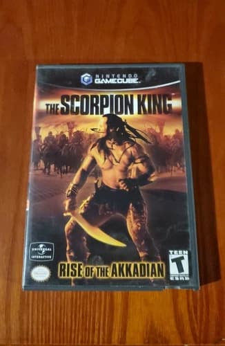 Nintendo GameCube Scorpion King Rise of the Akkadian Tested Working w/ Pictures