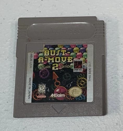 Bust-A-Move 2: Arcade Edition (Nintendo Game Boy, 1998)