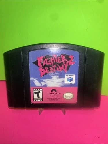 Fighter Destiny 2 (Nintendo 64 N64, 2000) Authentic -Cartridge Only- Tested