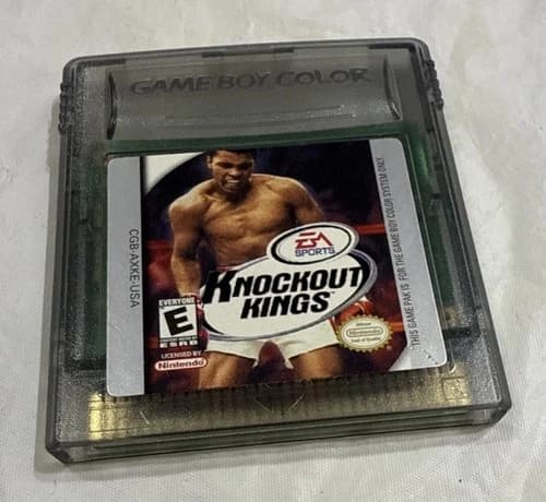 Knockout Kings (Nintendo Gameboy Game Boy Color GBC) Cart Only Tested