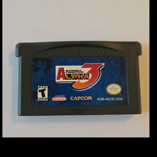 Capcom Street Fighter Alpha 3 Nintendo Game Boy Advance NTSC-U/C