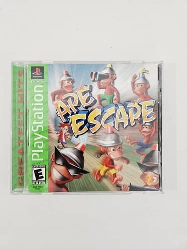 Ape Escape (Sony PlayStation 1, 1999) PS1 Greatest Hits CIB Complete With Manual